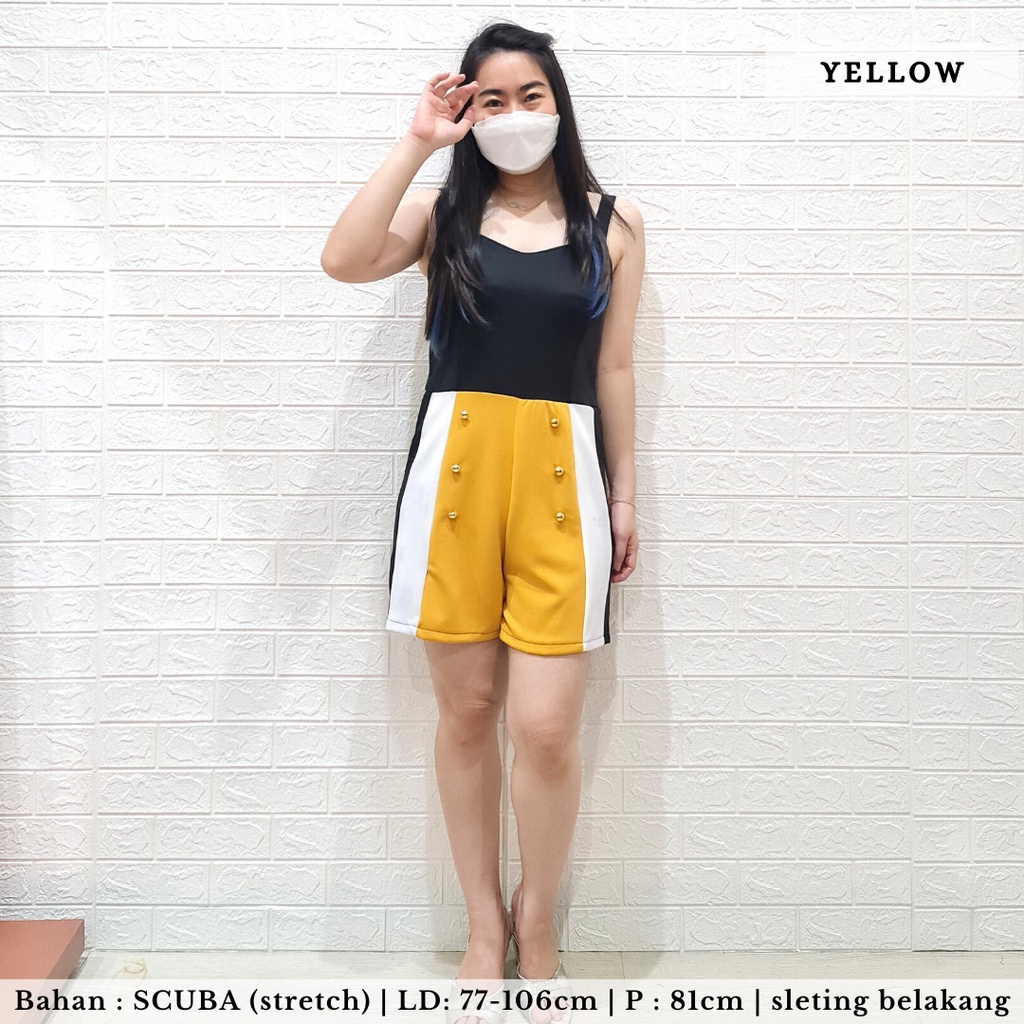 1651 silvia tank button jumpsuit