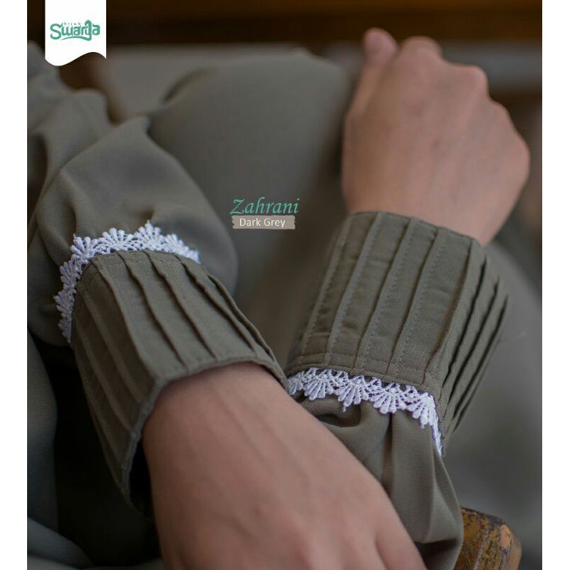 Gamis Zahrani Dark Grey XL