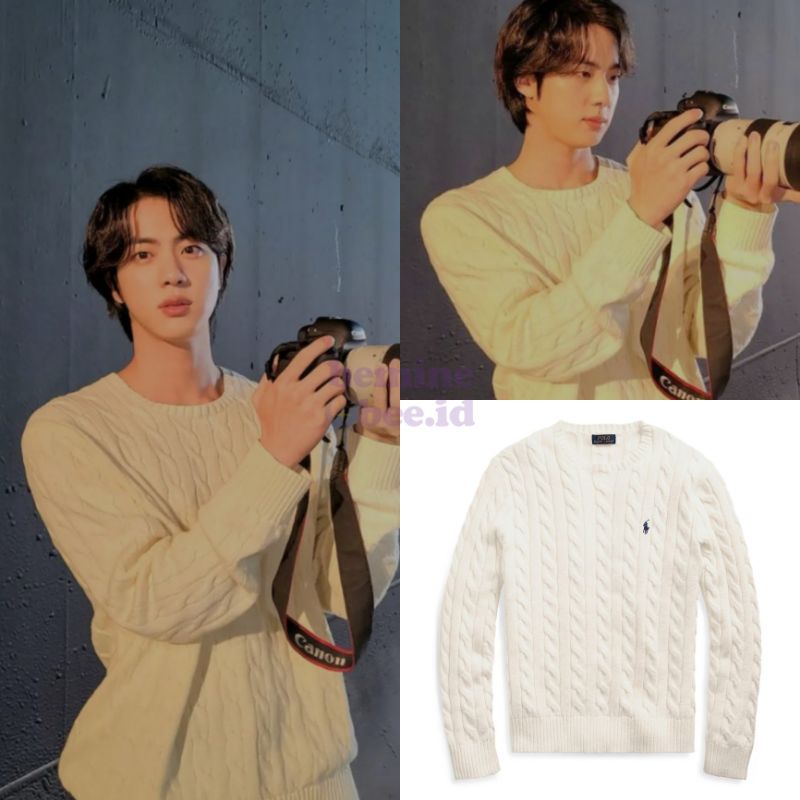 [PRE ORDER] SWEATER KNIT POLO SEOKJIN