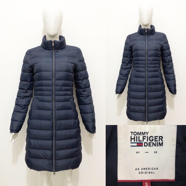 Tommy Hilfiger navy winter down coat / jacket (jaket bulu angsa)