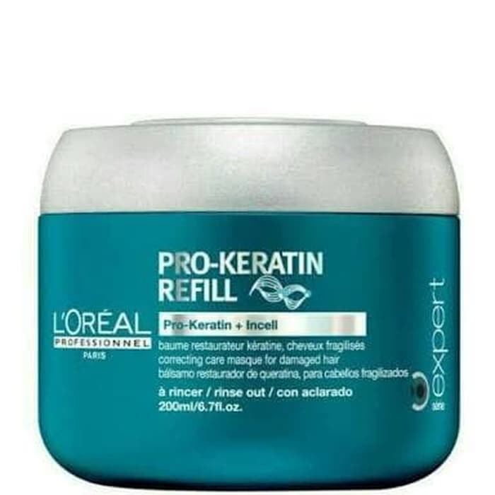 Loreal masker keratin 200ml u/ rambut rusak