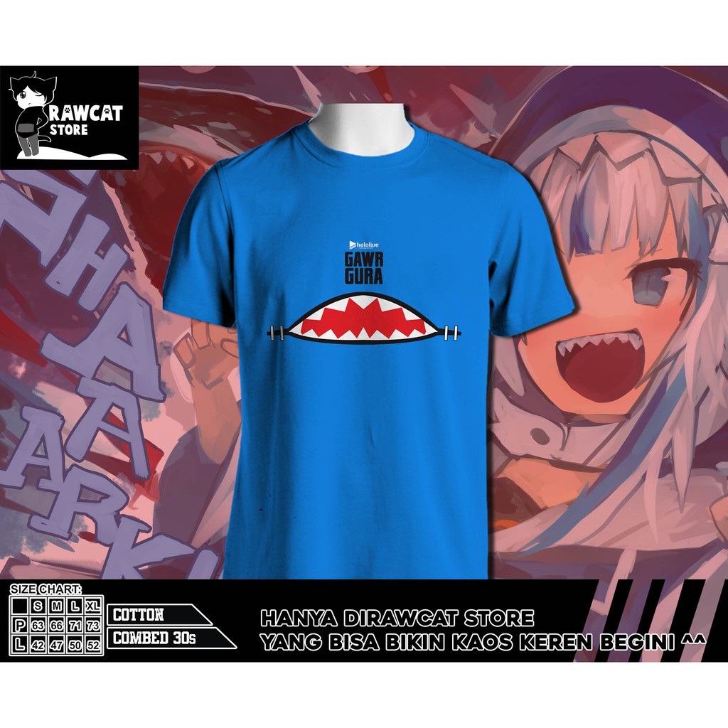 kaos gawr gura hololive