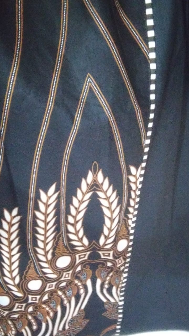 Gamis Batik Sriwedari Maxi Bumil/busui Katun Sogan Allsize & Jumbo