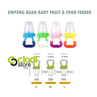 Image of EMPENG BUAH BABY FRUIT & FOOD FEEDER / EMPENG BUAH BAYI / FRUIT FEEDER PACIFIER