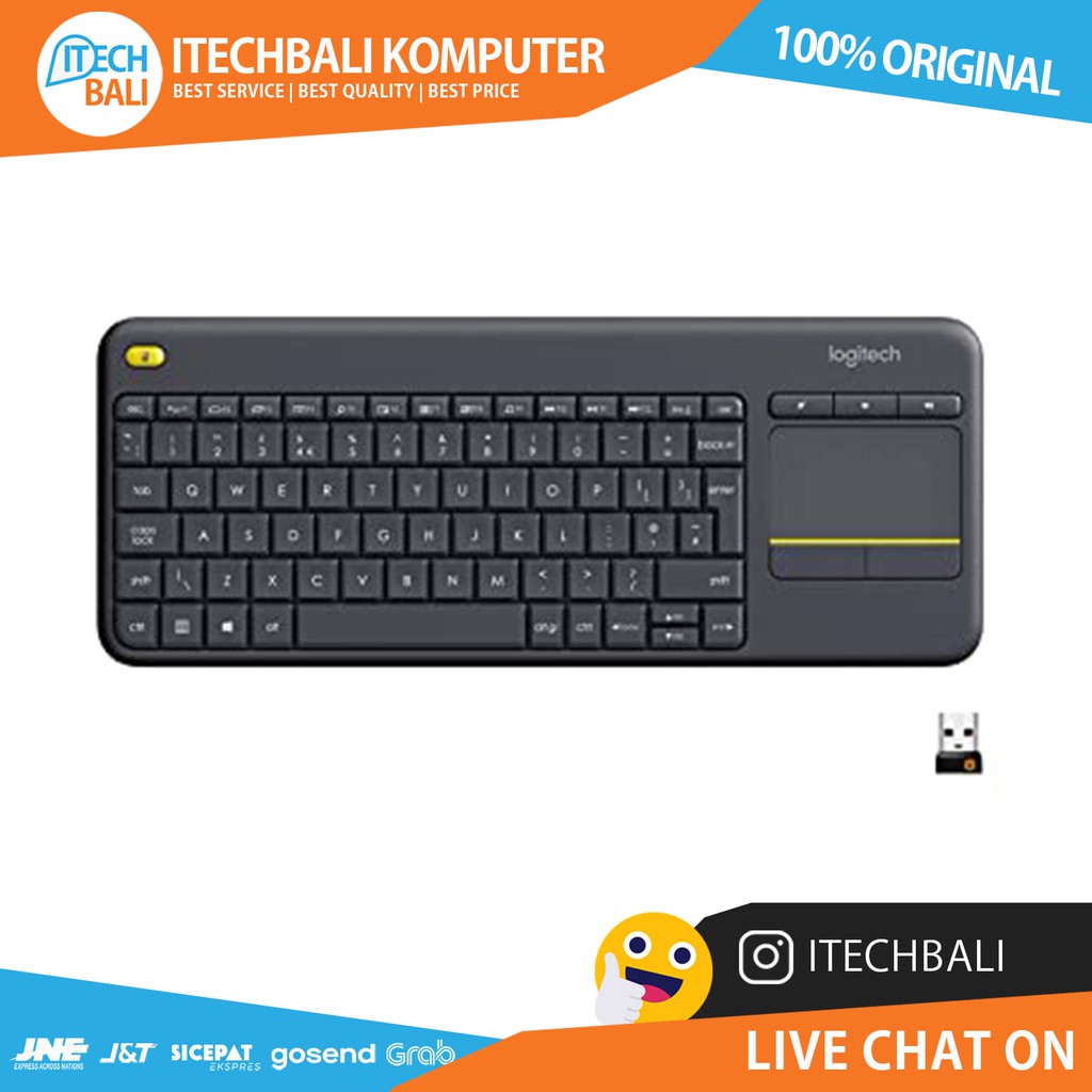 Keyboard LOGITECH K400 Plus Wireless | ITECHBALI