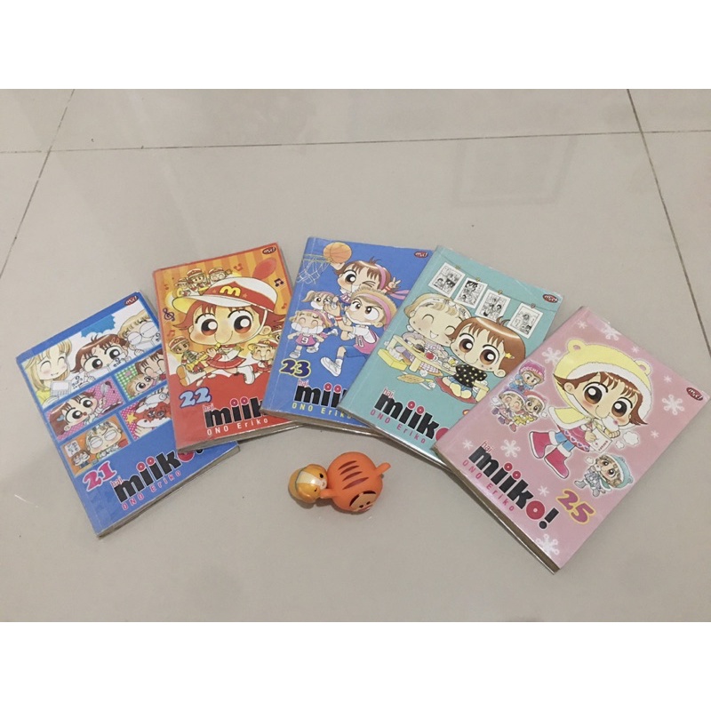 [FREE GIFT] Vol. 21-25 Obral Komik Jepang (Manga) “Hai, miiko” Bahasa Indonesia (Bekas)