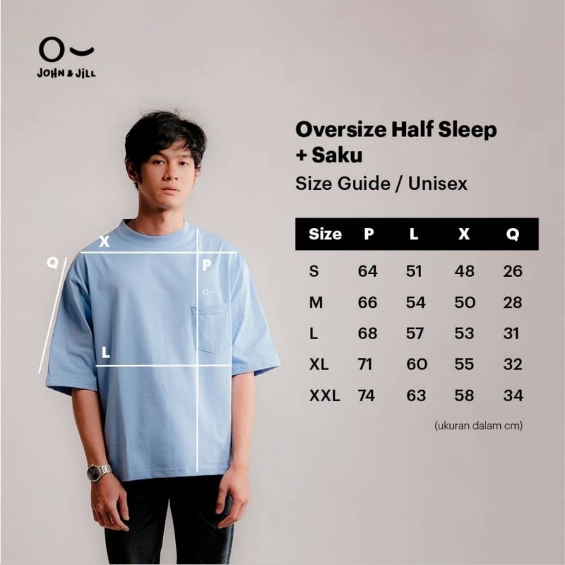 John &amp; Jill Oversize Short Sleeve + saku