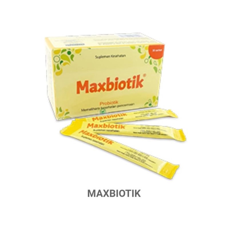 Maxbiotik/probiotik/suplemen kesehatan/suplemen pencernaan