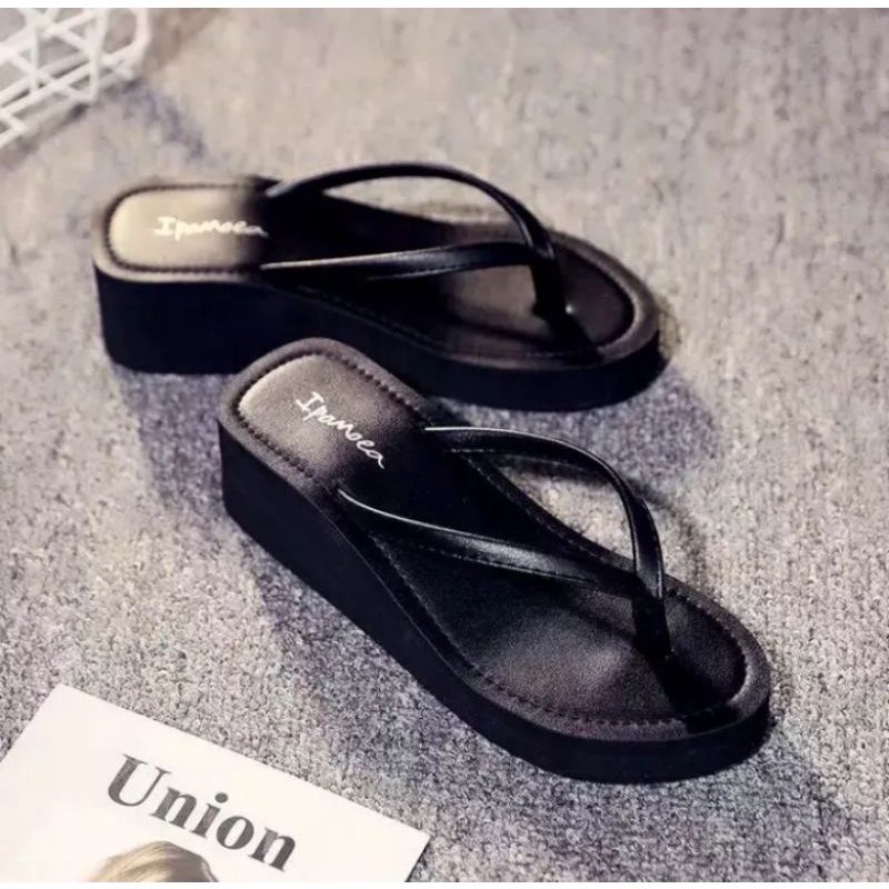 SANDAL WANITA WEDGES SIMPLE HELEN SAHIRA