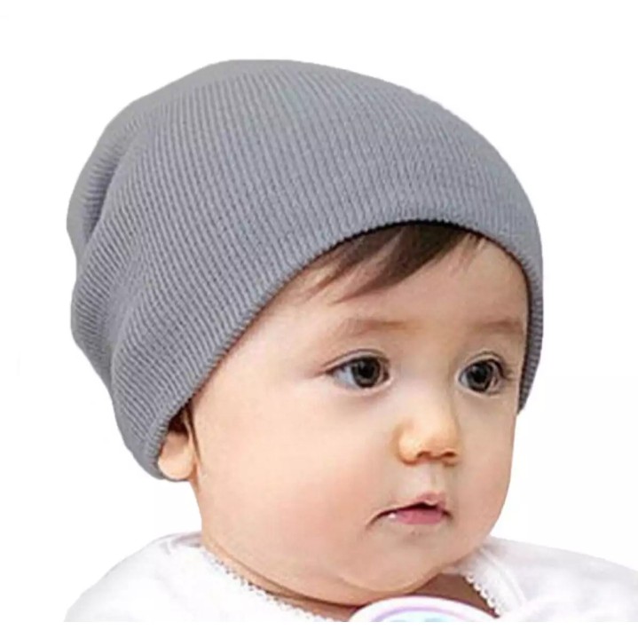 Topi Kupluk Polos Wol / Rajut Pria/wanita