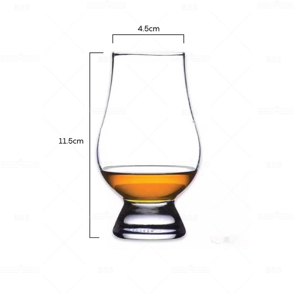 Snifter Glass Glencairn glass Kristal OEM High Quality Gelas Kaca Whiskey 170ML