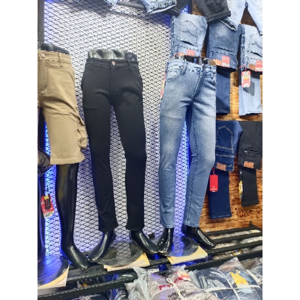 Celana Jeans Pria NTF Original Skinny Terlaris 2022 / Celana panjang pria pensil stretch