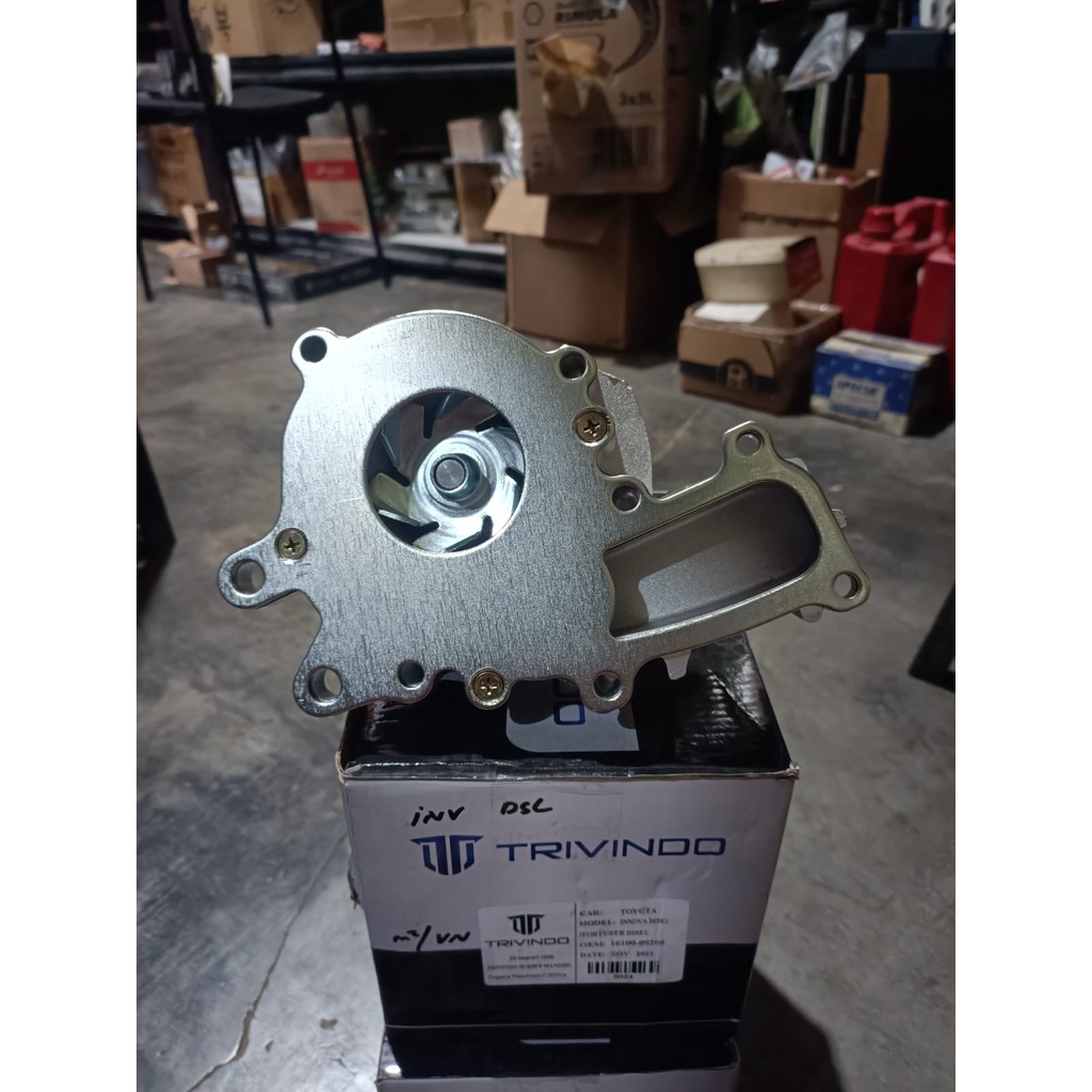 Water Pump Toyota Innova Diesel Fortuner DSL 16100-09269 Trivindo