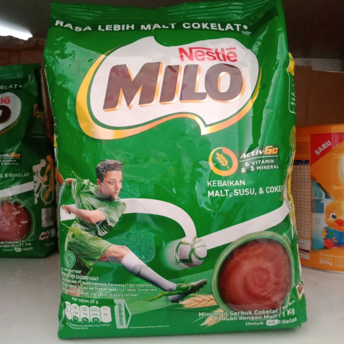 

Da2011Ca Milo Actigen 1 Kg - Rasa Coklat Xa201As