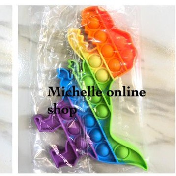 POP IT FIDGET PUSH UP POP ITS BUBBLE STRESS RELIEF BUBBLE SENSORY POP IT VIRAL TIKTOK-POP IT DINOSAURUS