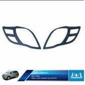 garnish list lampu depan new yaris 2008-2011 hitam