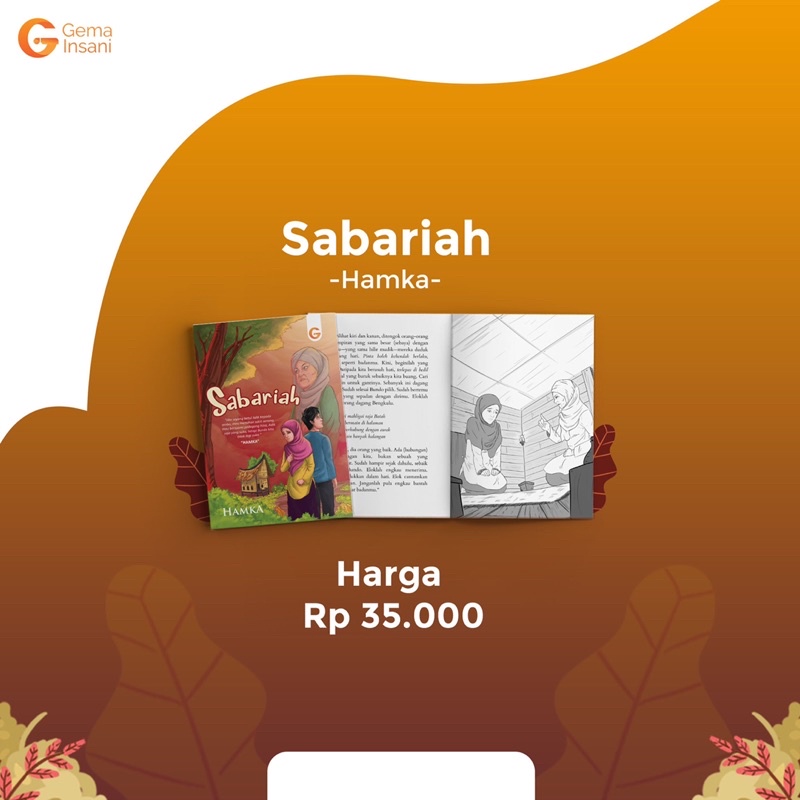 BUYA HAMKA - Sabariah - Gema insani buku novel bacaan non fiksi umum dewasa agama islami muslim-2