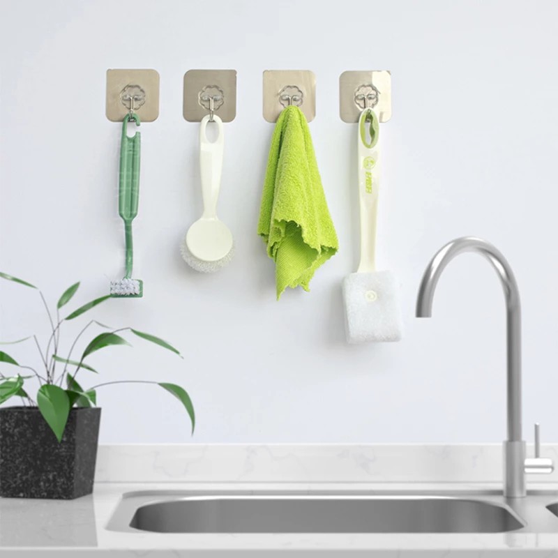 Kait Gantungan Kabel Power USB Mini Universal Dengan Suction Cup Untuk Kamar Mandi / Dapur