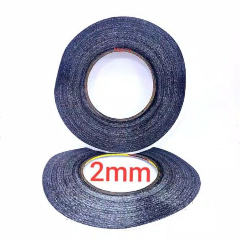 

Double Tape hitam 2mm Lem Lcd Touchscreen / lem dabel tip hp