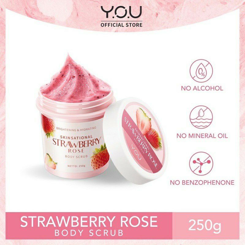 Y.O.U YOU Body Scrub Skinsational 250gr