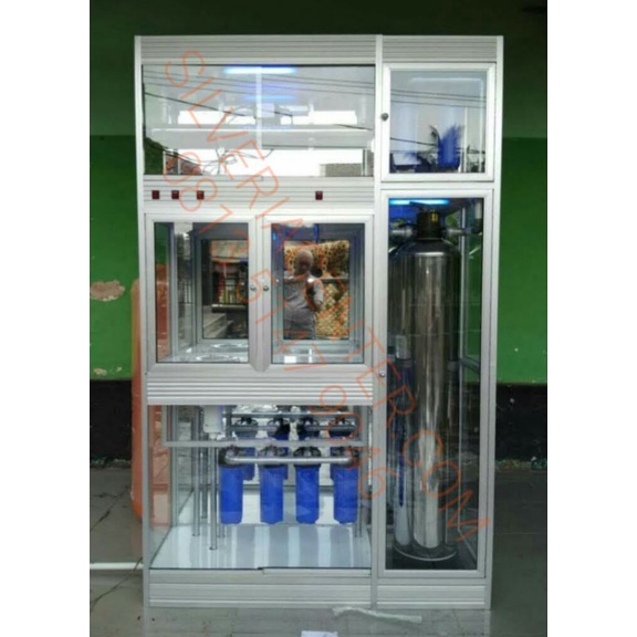 1isi 1 cuci 1tabung mineral mesin alat depot air minum isi ulang galon paket minimalis tanpa tandon(