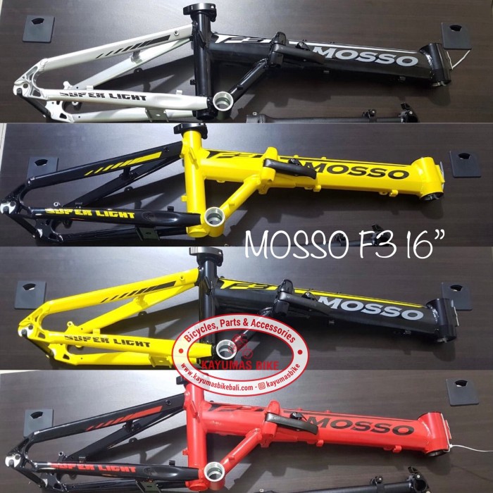 FRAME SEPEDA LIPAT MOSSO F3 SUPER LIGHT 16 305 / 349 KOMPLIT