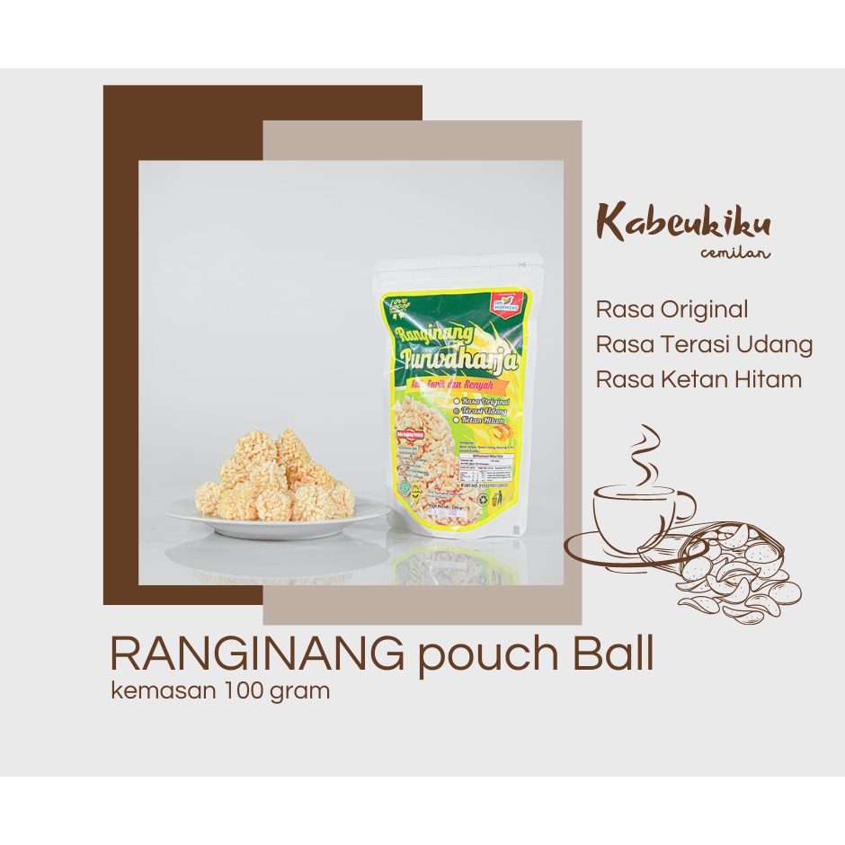 

RANGINANG Pouch Ball (100 gram)