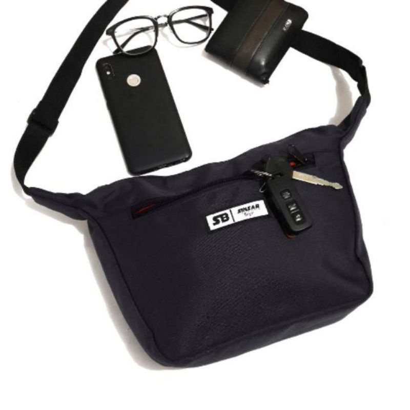 Tas Selempang pria visval bahan kodura