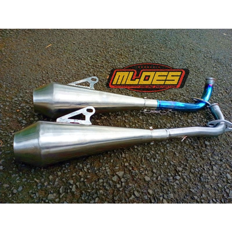 Knalpot BMX CUB, knalpot Racing BMX CUB tinggal pasang