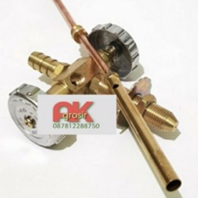 Mesin tekanan tinggi single manual kompor gas - jos kran Gas Valv