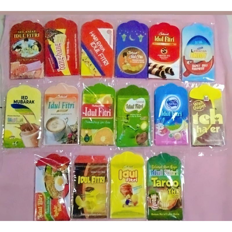 

Amplop Lebaran Snack / Amplop Lebaran Unik / Amplop Lebaran isi 10 / Amplop Lebaran /