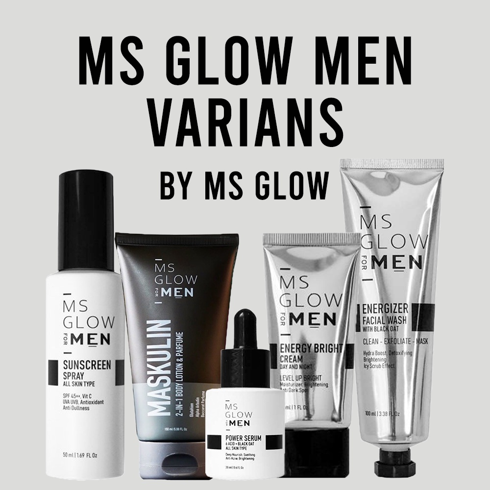 Ecer MS Glow Men Original BPOM MsGlow For Men