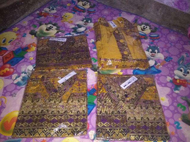 Terlaris!!! Keluarga Syari Rempel Roti Couple Family Batik Kapelan Keluarga Batik Modern Gamis Jumbo