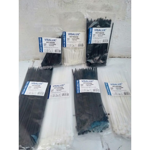 kabel ties / tali ripet Ukuran 10cm/15cm/20cm/25cm