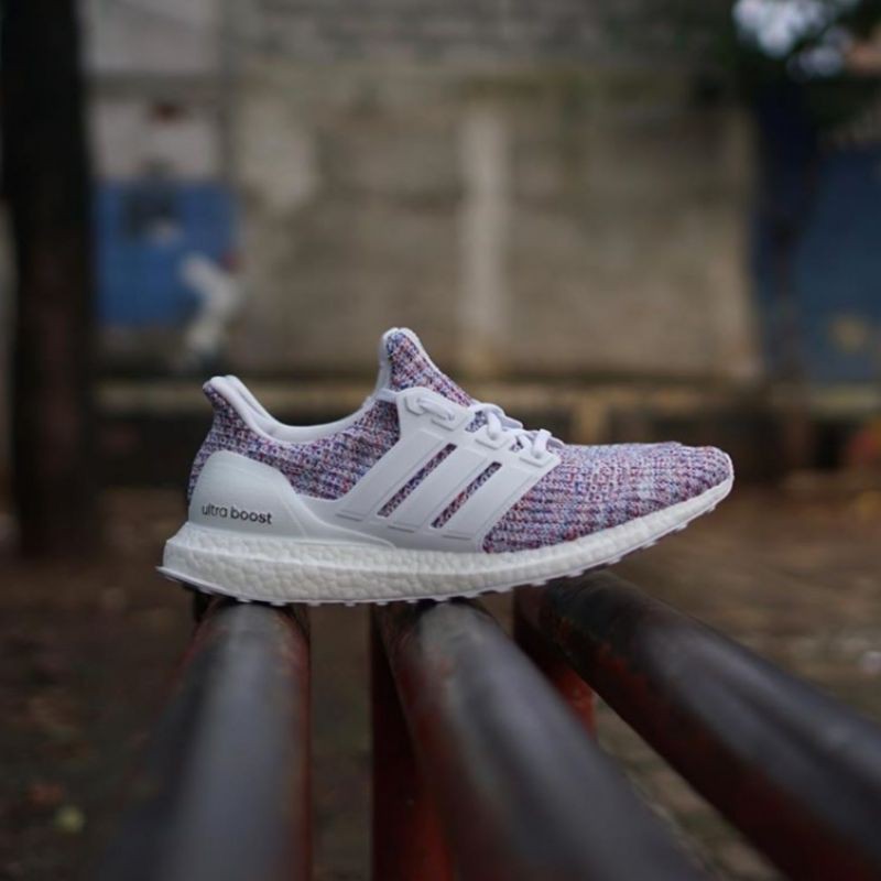 adidas ultra boost 4.0 multicolor white