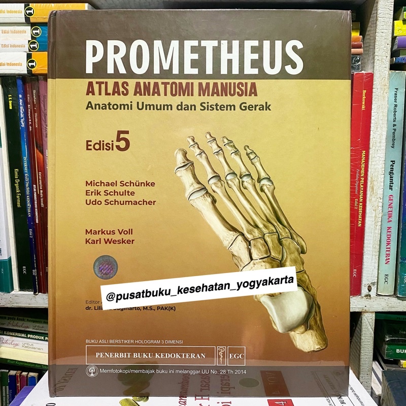 (ORIGINAL) PROMETHEUS ATLAS ANATOMI MANUSIA EDISI 5