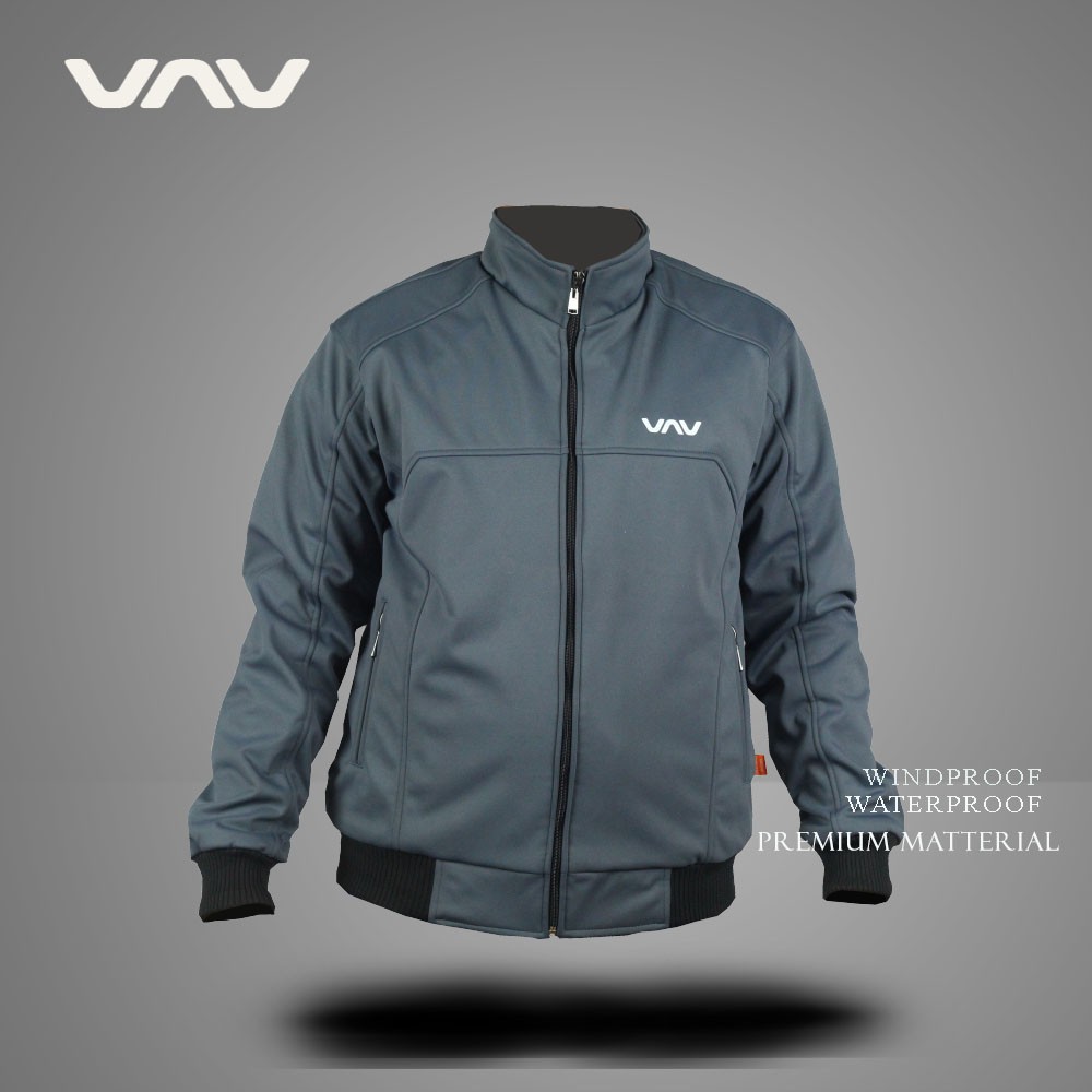 Jacket Motor Pria Waterproof Anti Angin Model VNW2