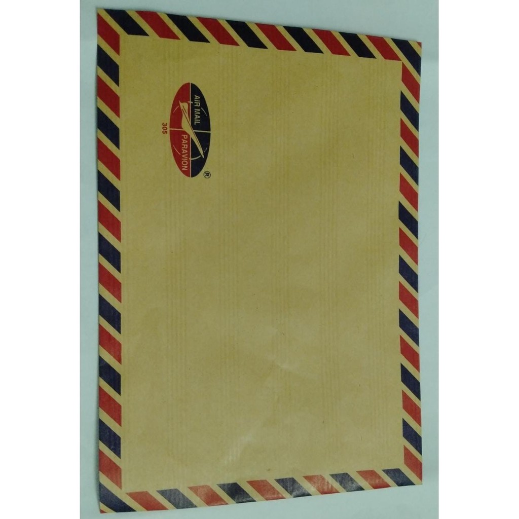 

AMPLOP COKLAT / AMPLOP DOKUMEN GLOBE AIRMAIL 304 TANPA TALI 13.5X27.5 CM 1 PAK ISI 200