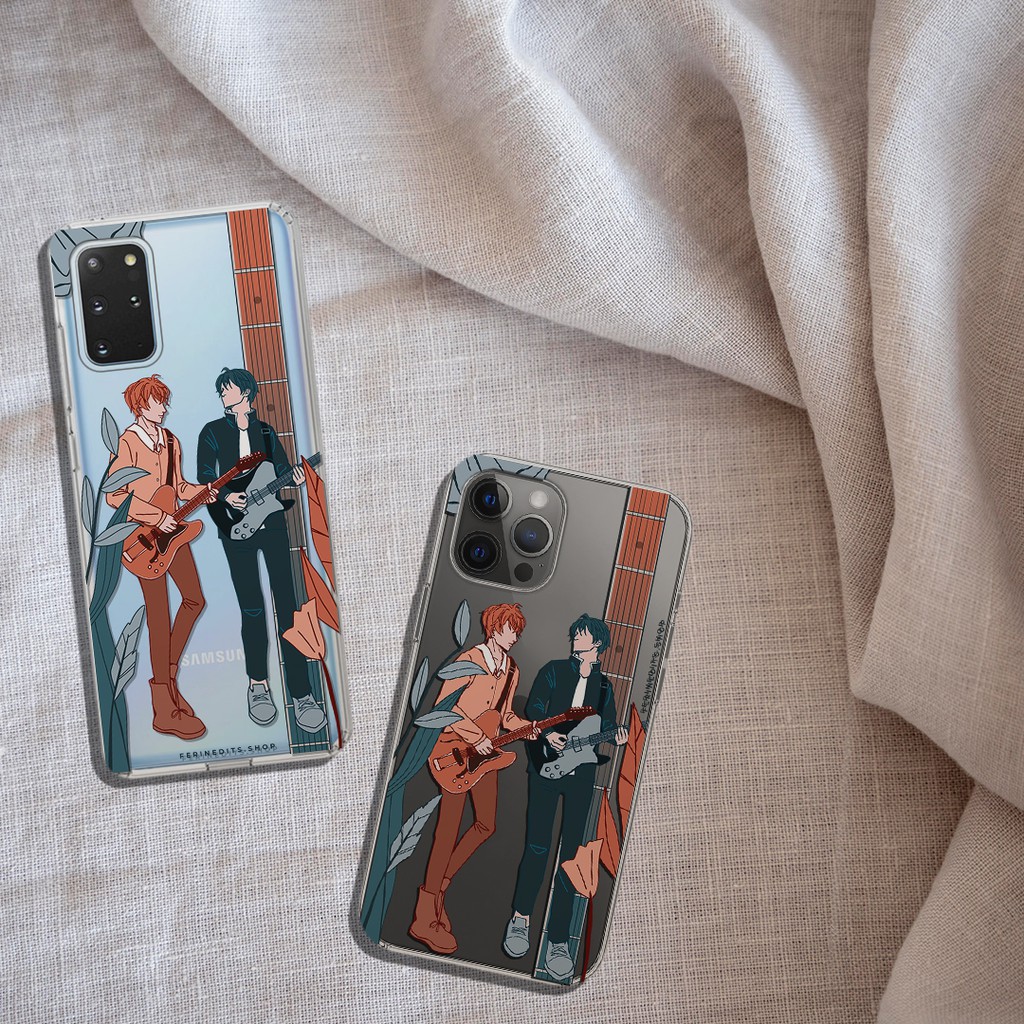 Mafuyu & Uenoyama (Given) Anticrack Softcase Anime - iPhone Samsung Xiaomi VIVO Sony Huawei dll