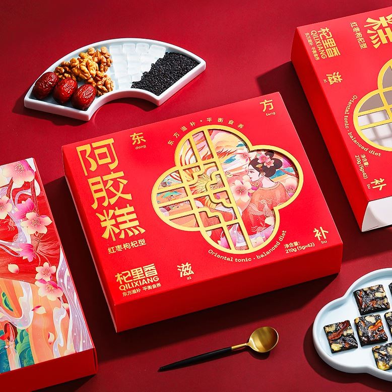 

Ejiao Guyuan paste cake pieces