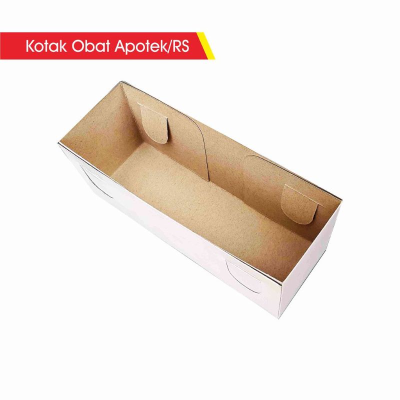 KOTAK OBAT APOTEK , KOTAK OBAT RUMAH SAKIT , BAHAN KERTAS TEBAL