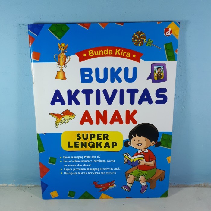 

BUKU BUKU AKTIVITAS ANAK SUPER LENGKAP. BUNDA KIRA