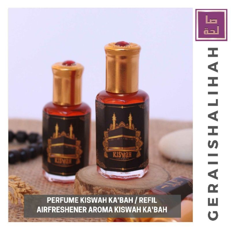 COD Perfume Kiswah Ka'bah 6ml - Parfum Kiswah Ka'bah Premium - Refil Parfum Mobil Kiswah Ka'bah