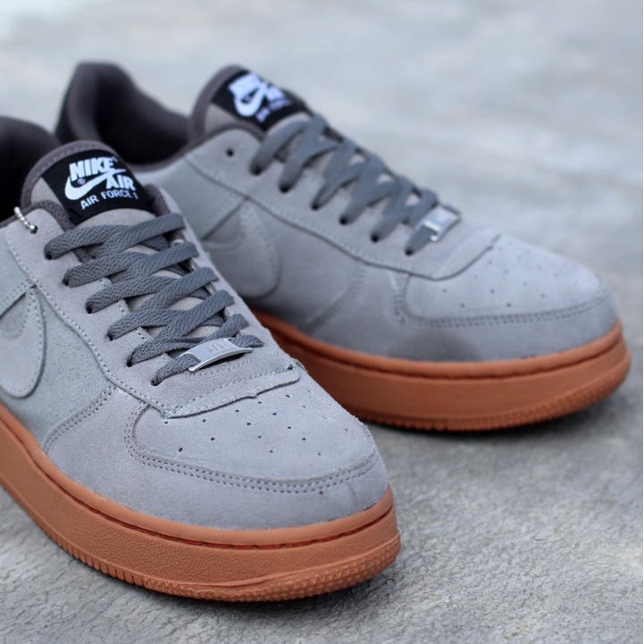 AIR FORCE 1 GRAY SOL GUM BEST SELLER