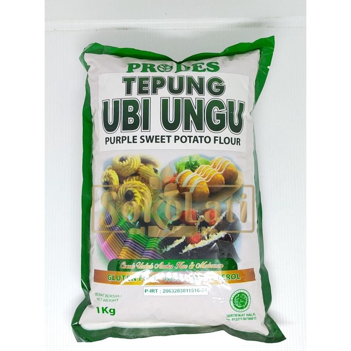 

BISA COD Tepung Ubi Ungu Gluten Free, 1kg