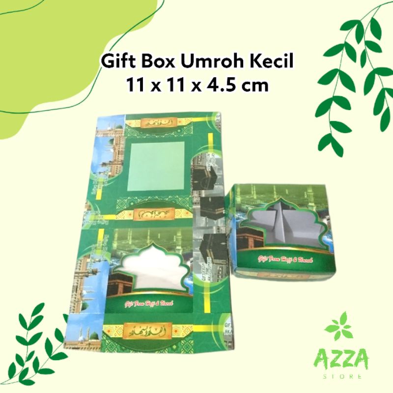 Gift Box Oleh-Oleh Umroh dan Haji (Kardus Saja)