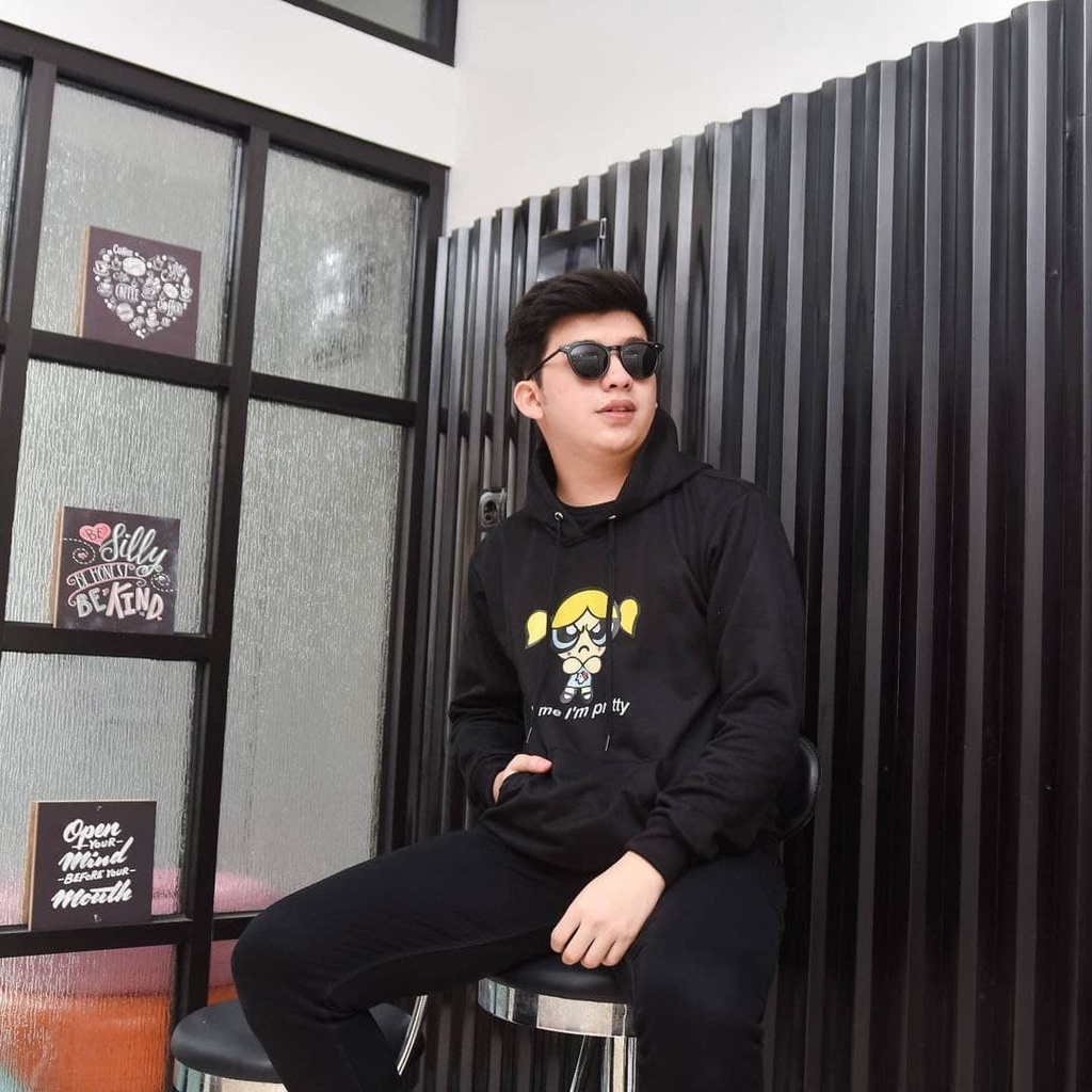 Nara Grosir - Tell Me Pretty Hodie Sweater l Sweater Pria dan Wanita