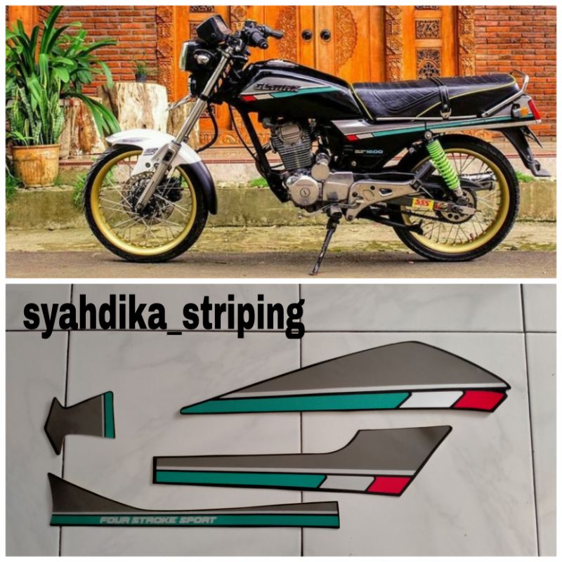 Jual Stiker Striping Lis Body Honda Gl Pro Series Thn Gl Pro Black