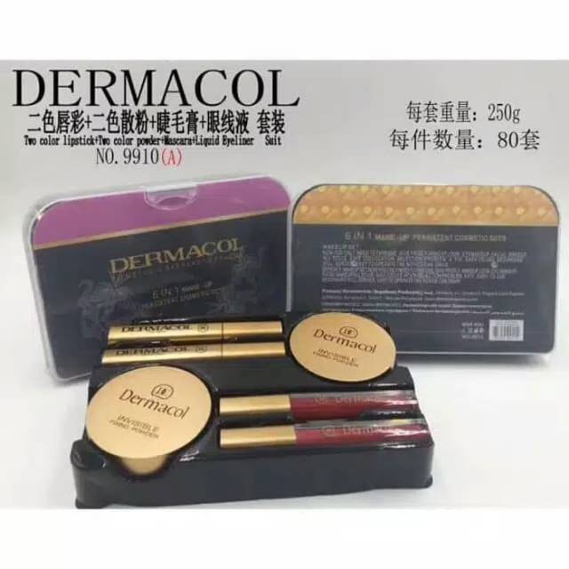 DERMACOL Make Up Set NEW Dermacol Make Up Beauty 6 Set Original
