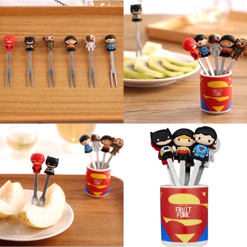 garpu imut cute forks character Garpu buah